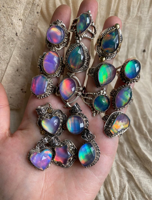 [Aurora Silver Ring Collection]